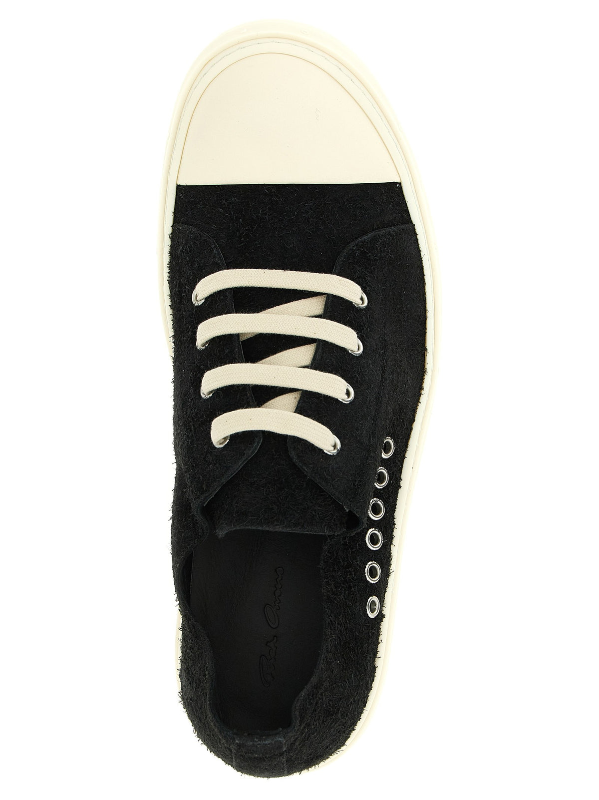 Rick Owens Tower Low Sneaks Sneakers Black, view 4
