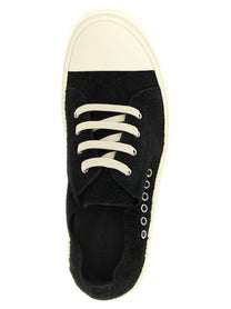 Rick Owens Tower Low Sneaks Sneakers Black, view 4