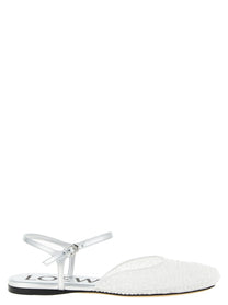 Loewe Toy Ballet Flats White