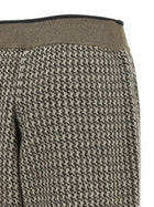 Brunello Cucinelli Track Houndstooth Pants Gold, view 4