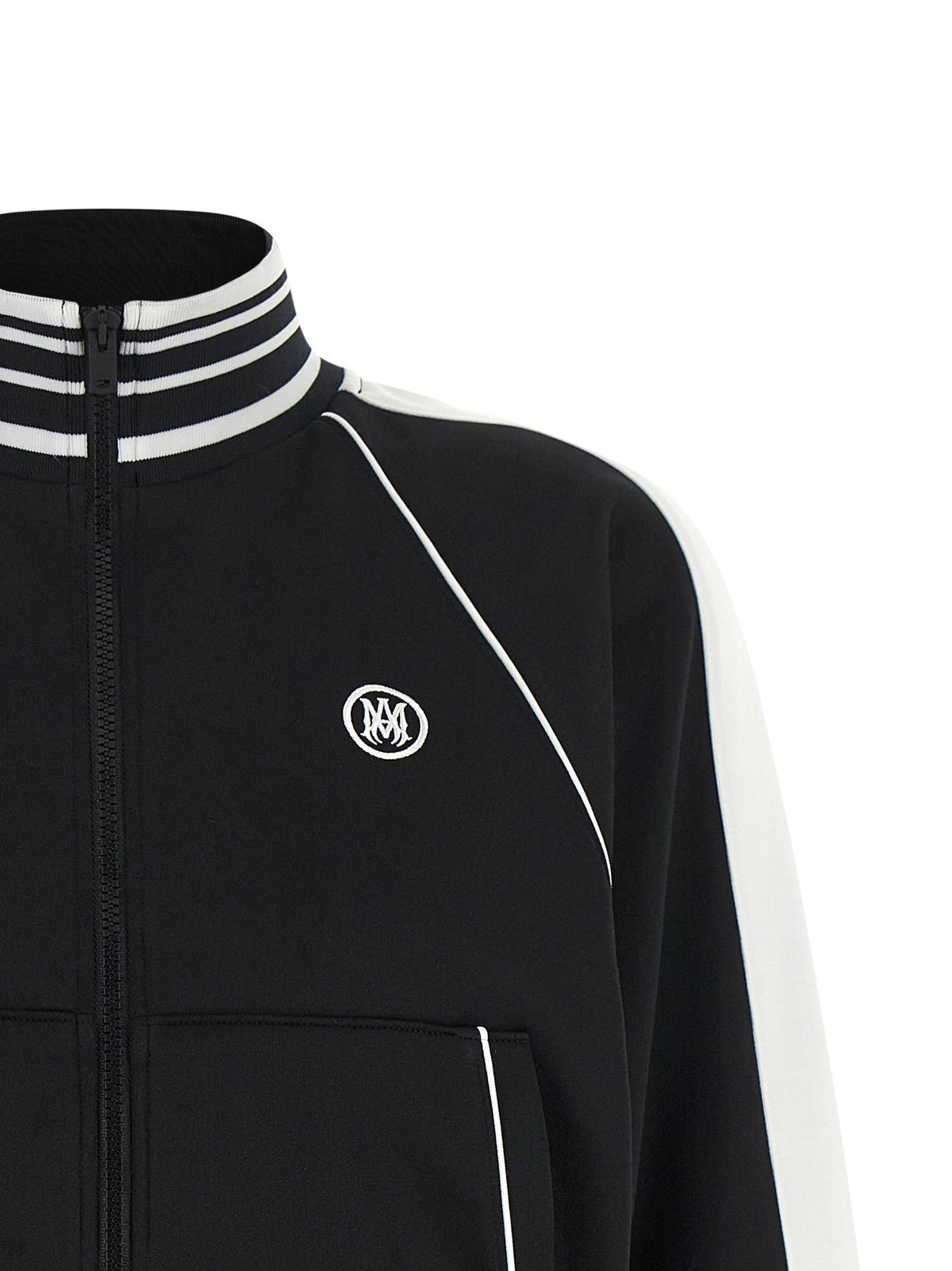 AMIRI Track Jacket Sweatshirt Black, view 3