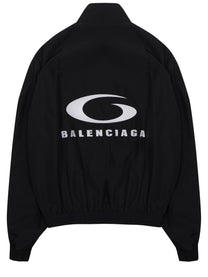 Balenciaga Women's Track Jacket Black