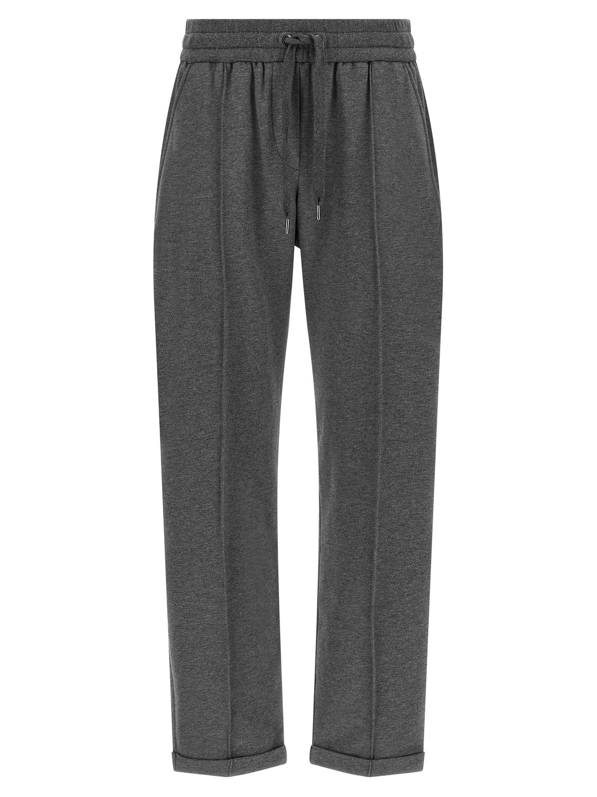 Brunello Cucinelli Track Joggers Grey