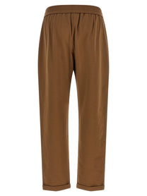 Brunello Cucinelli Track Joggers Brown