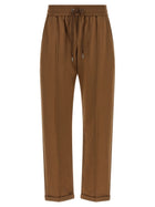 Brunello Cucinelli Track Joggers Brown