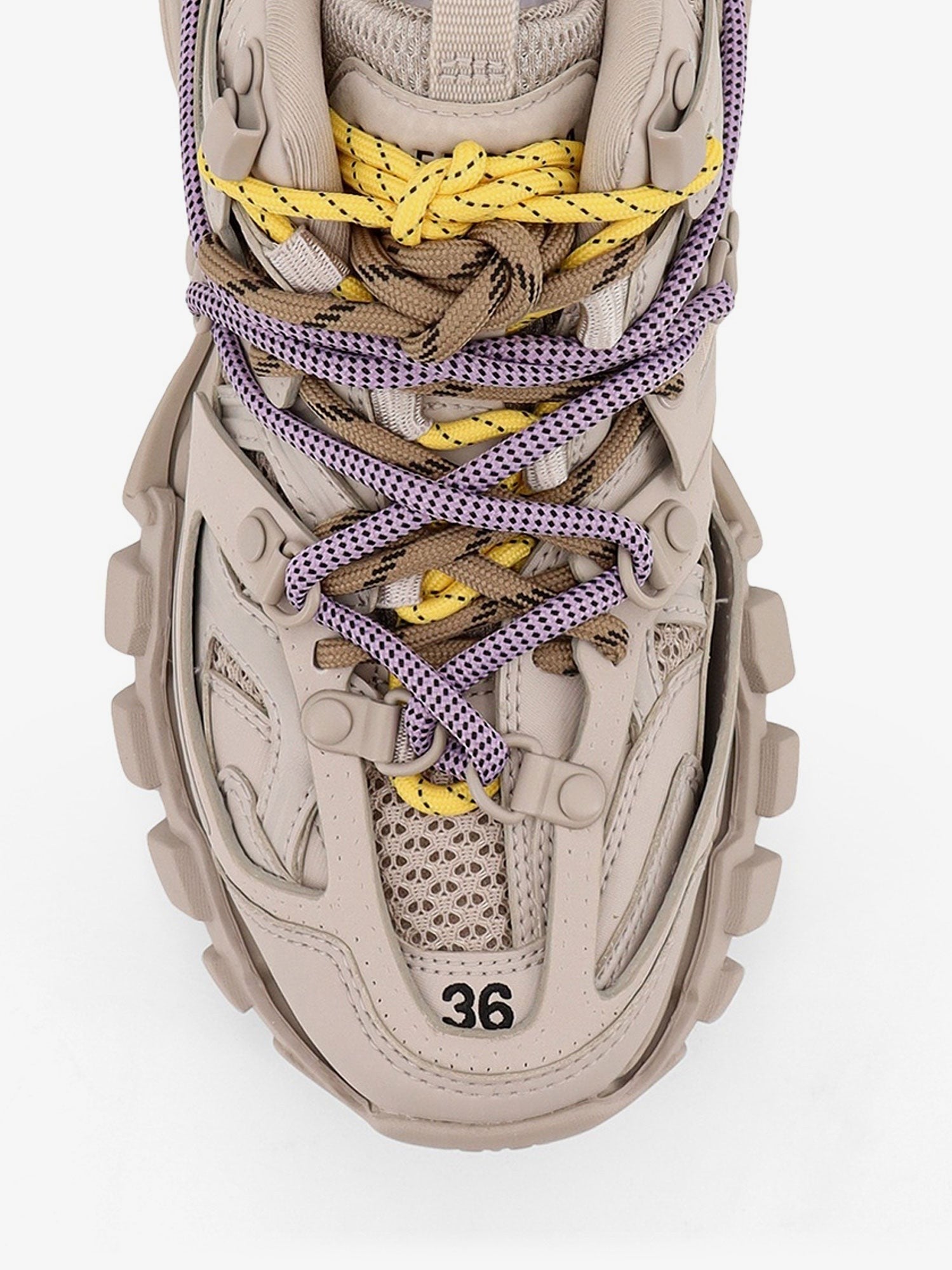 Balenciaga Women's Track Mesh Sneakers Multicolor