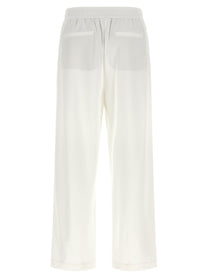 Brunello Cucinelli Track Pants White, view 2
