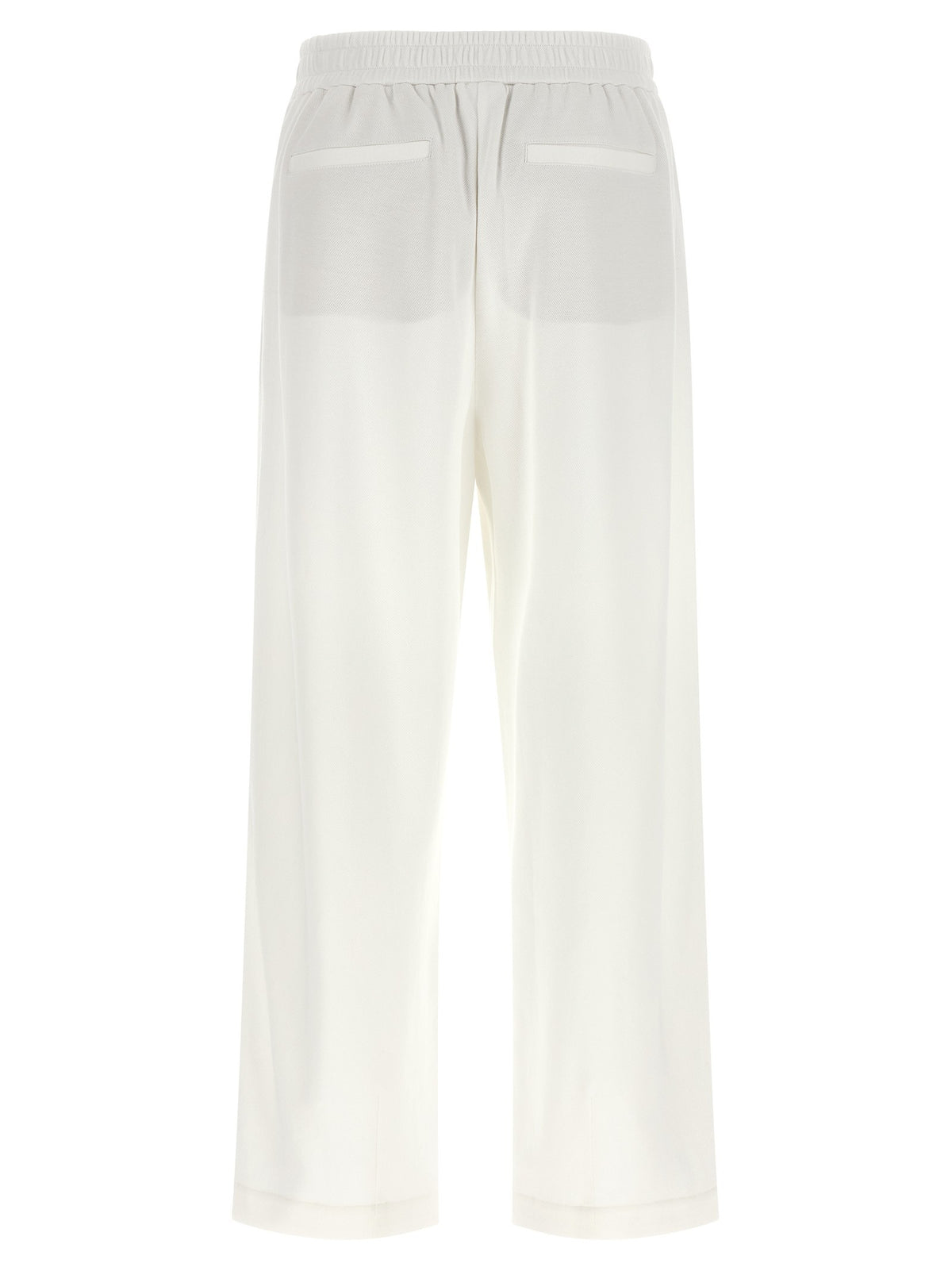 Brunello Cucinelli Track Pants White, view 2
