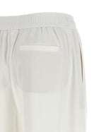 Brunello Cucinelli Track Pants White, view 4