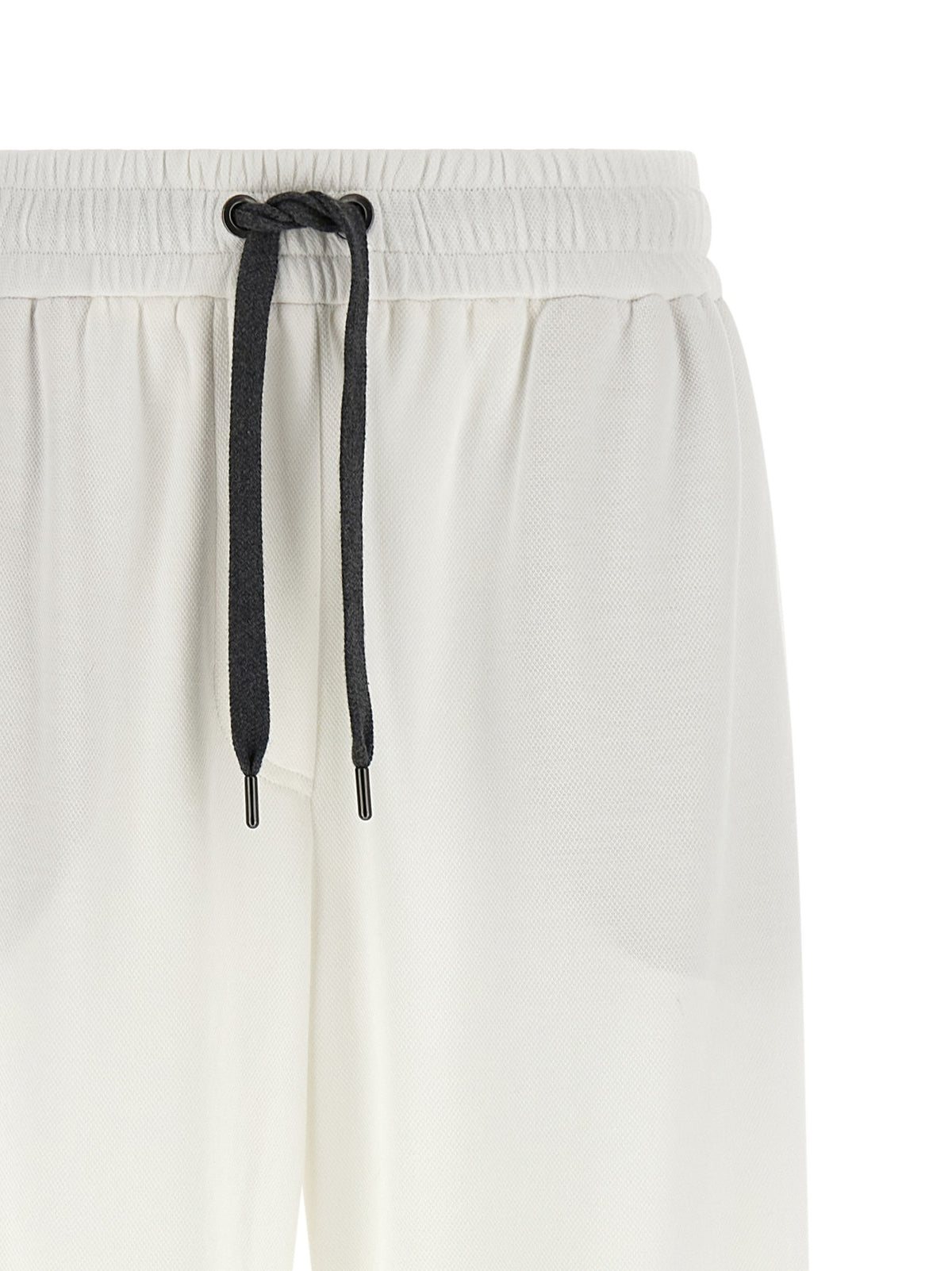 Brunello Cucinelli Track Pants White, view 3