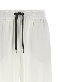 Brunello Cucinelli Track Pants White, view 3