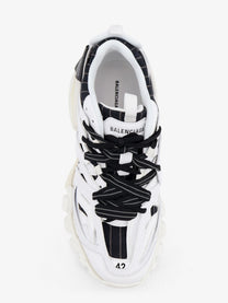 Balenciaga Men's Track Shirt Polyurethane Sneakers Black