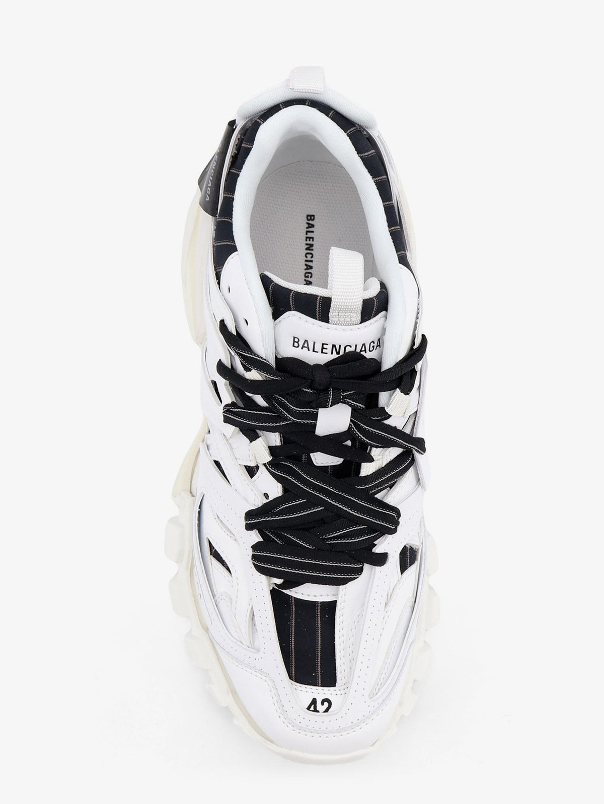 Balenciaga Men's Track Shirt Polyurethane Sneakers Black, view 5