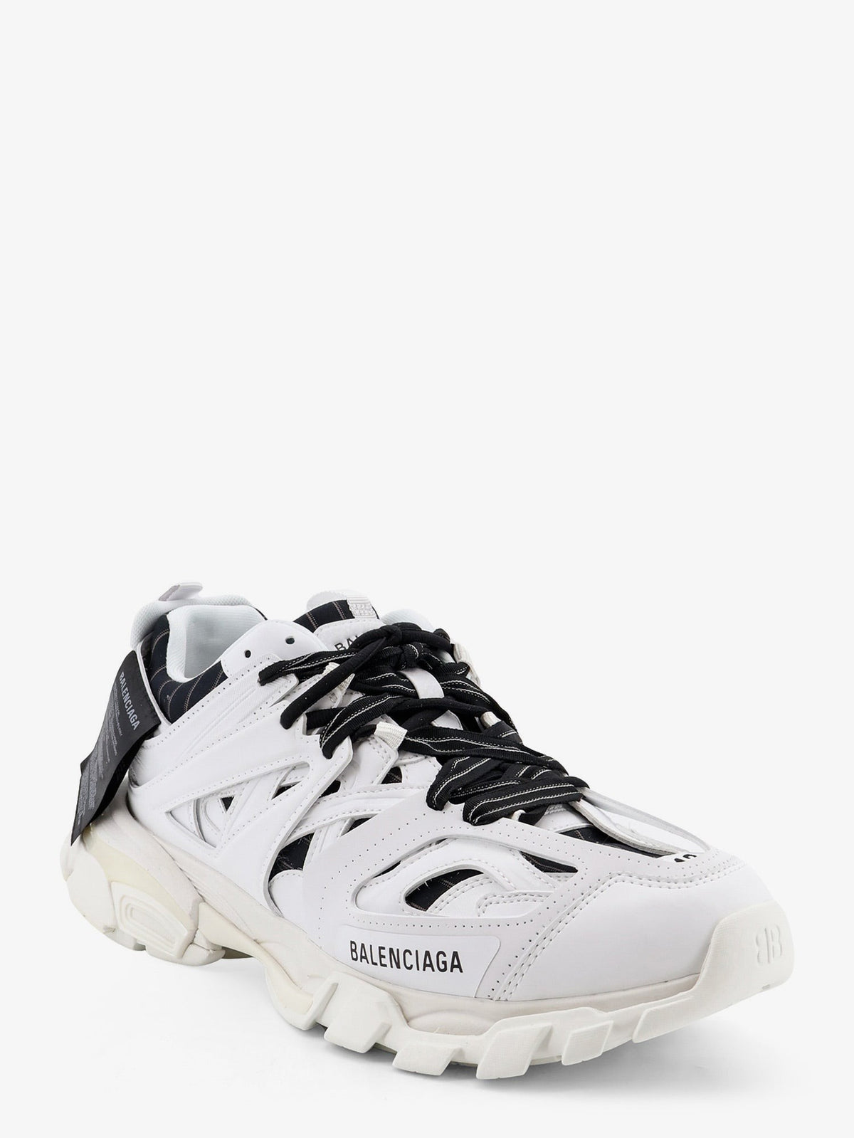 Balenciaga Men's Track Shirt Polyurethane Sneakers Black, view 2