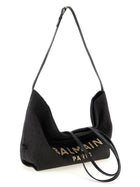 Balmain Track Shopping Bag Black, view 4