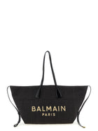 Balmain Track Shopping Bag Black