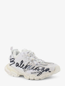 Balenciaga Women's Track Signature Sneakers Black