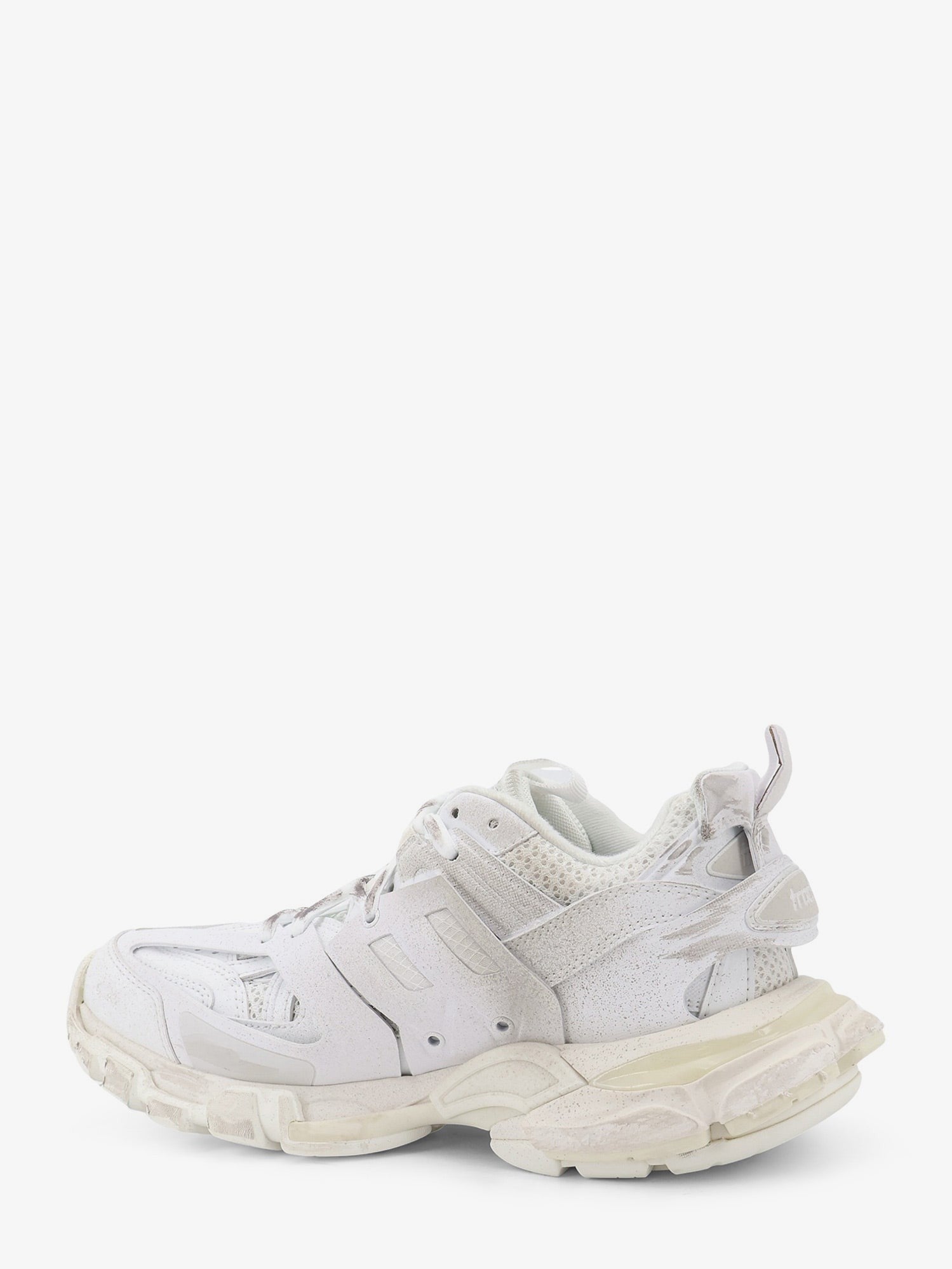 Balenciaga Women's Track Signature Sneakers Black