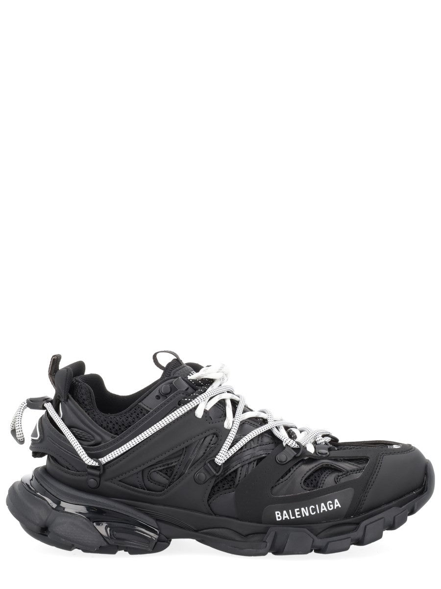 Balenciaga Men's Track Trail Laces Sneaker Black