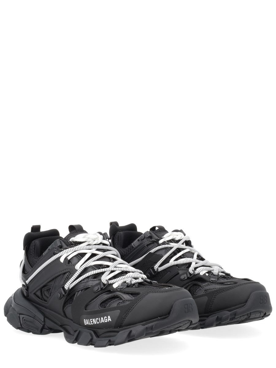 Balenciaga Men's Track Trail Laces Sneaker Black