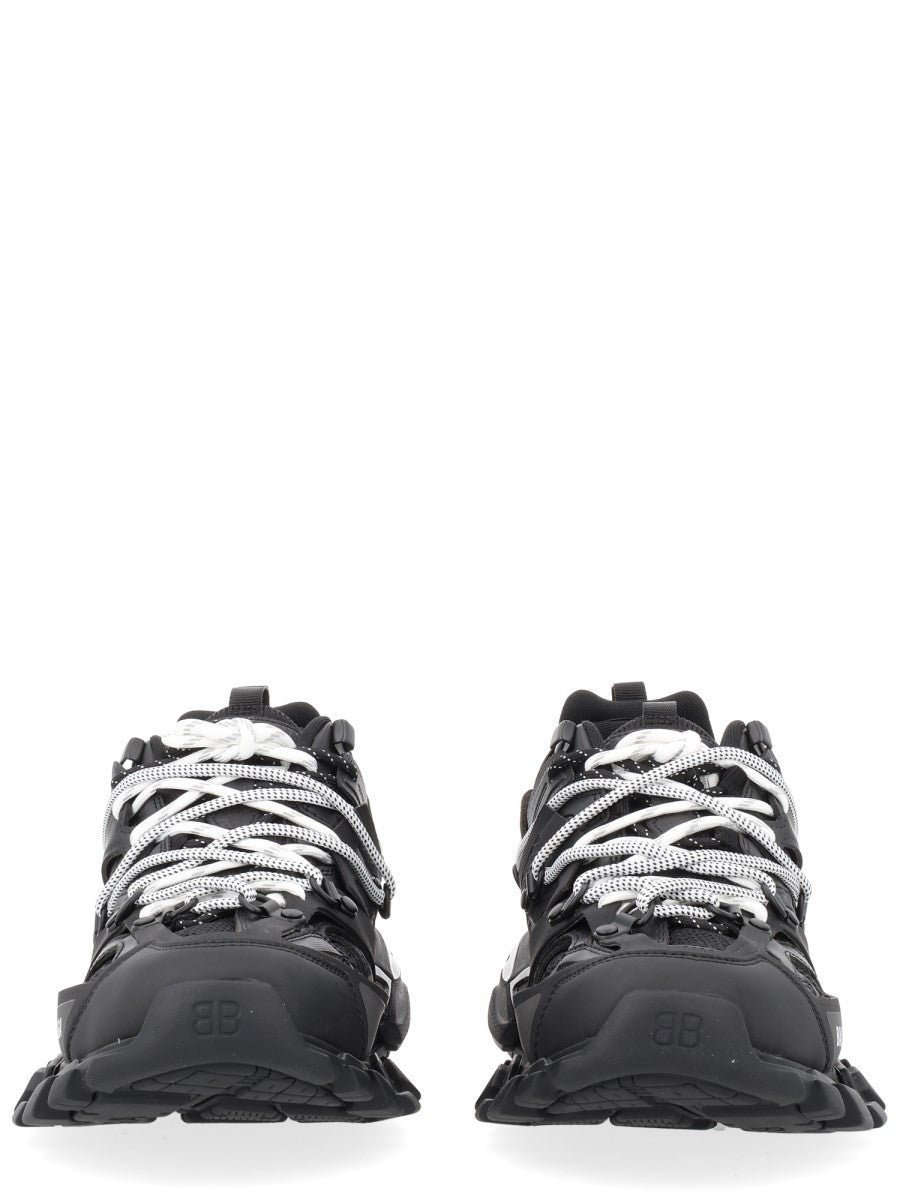 Balenciaga Men's Track Trail Laces Sneaker Black