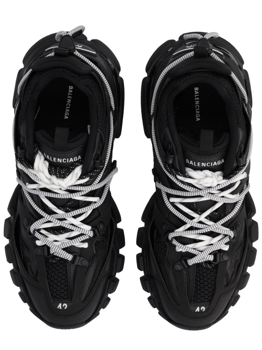 Balenciaga Men's Track Trail Laces Sneaker Black