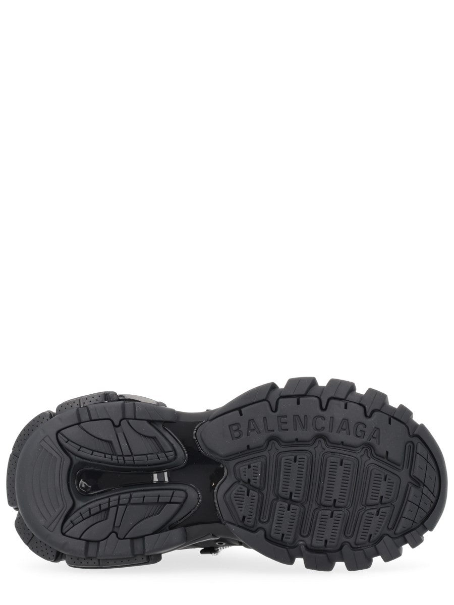 Balenciaga Men's Track Trail Laces Sneaker Black
