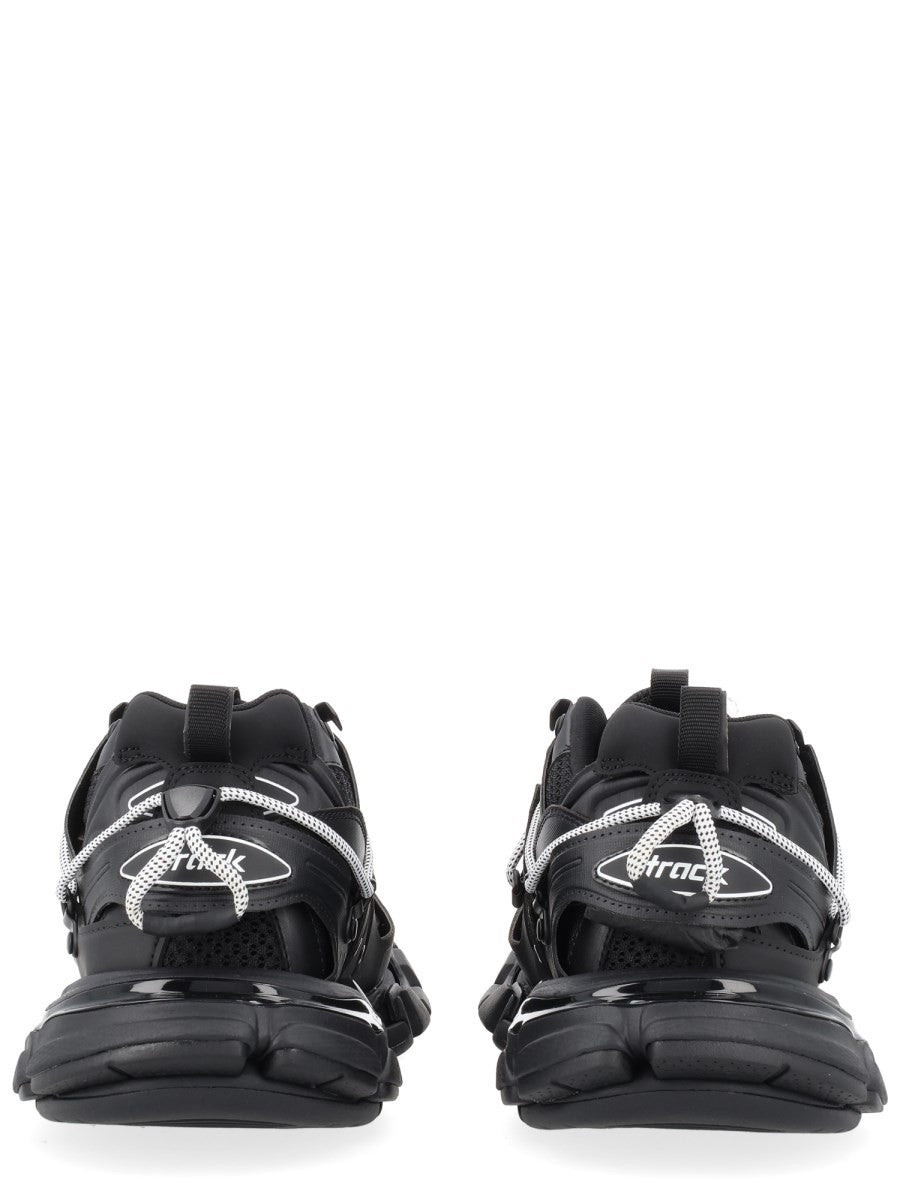 Balenciaga Men's Track Trail Laces Sneaker Black