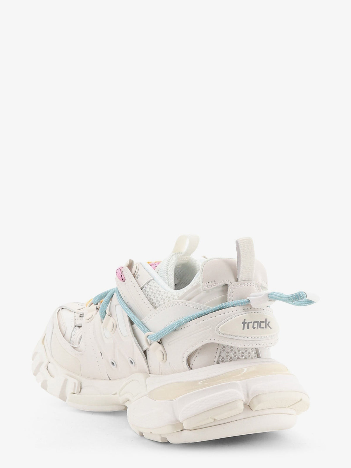 Balenciaga Women's Track Trail Laces Sneakers Blue, view 3