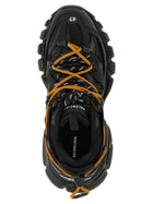 Balenciaga Track Trail Laces Sneakers Black, view 4