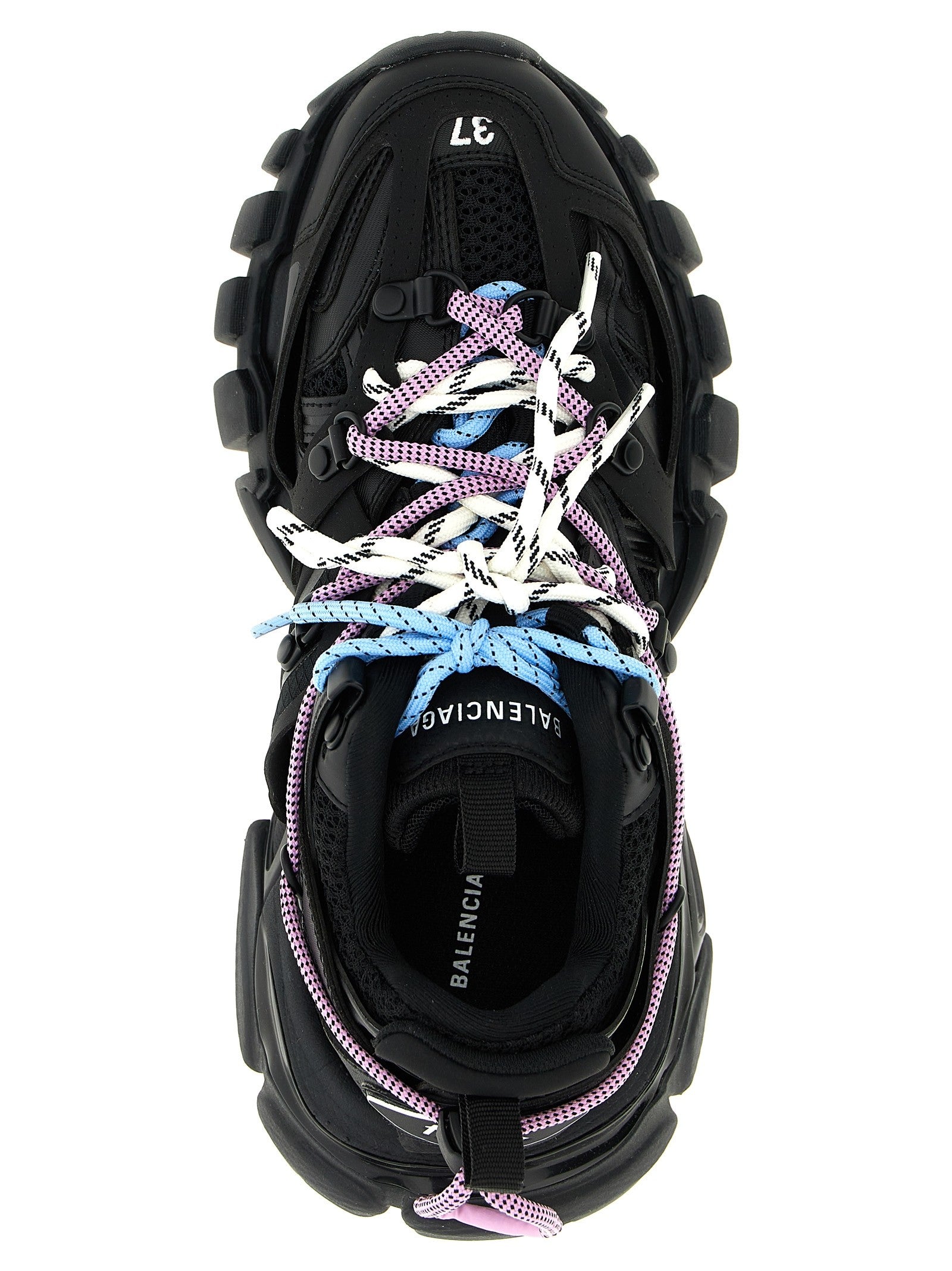 Balenciaga Track Trail Laces Sneakers Black