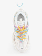 Balenciaga Women's Track Trail Laces Sneakers Blue, view 5