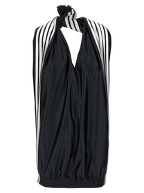 Balenciaga Tracksuit Dress White