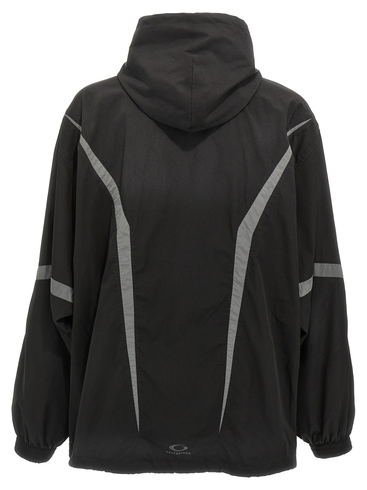 Balenciaga Tracksuit Loop Sports Icon Ampia Jacket Black