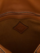 MCM Tracy Large Shoulder Bag Brown, view 4