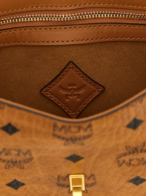 MCM Tracy Shoulder Bag Brown
