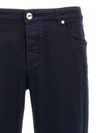 Brunello Cucinelli Traditional Fit Denim Blue, view 3