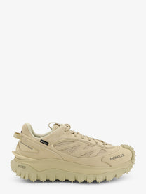 Moncler Men's Trailgrip Apex Craft Gtx Mesh and Suede Sneakers Beige