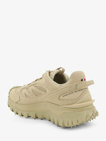 Moncler Men's Trailgrip Apex Craft Gtx Mesh and Suede Sneakers Beige