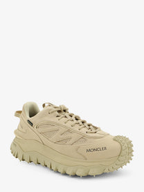 Moncler Men's Trailgrip Apex Craft Gtx Mesh and Suede Sneakers Beige