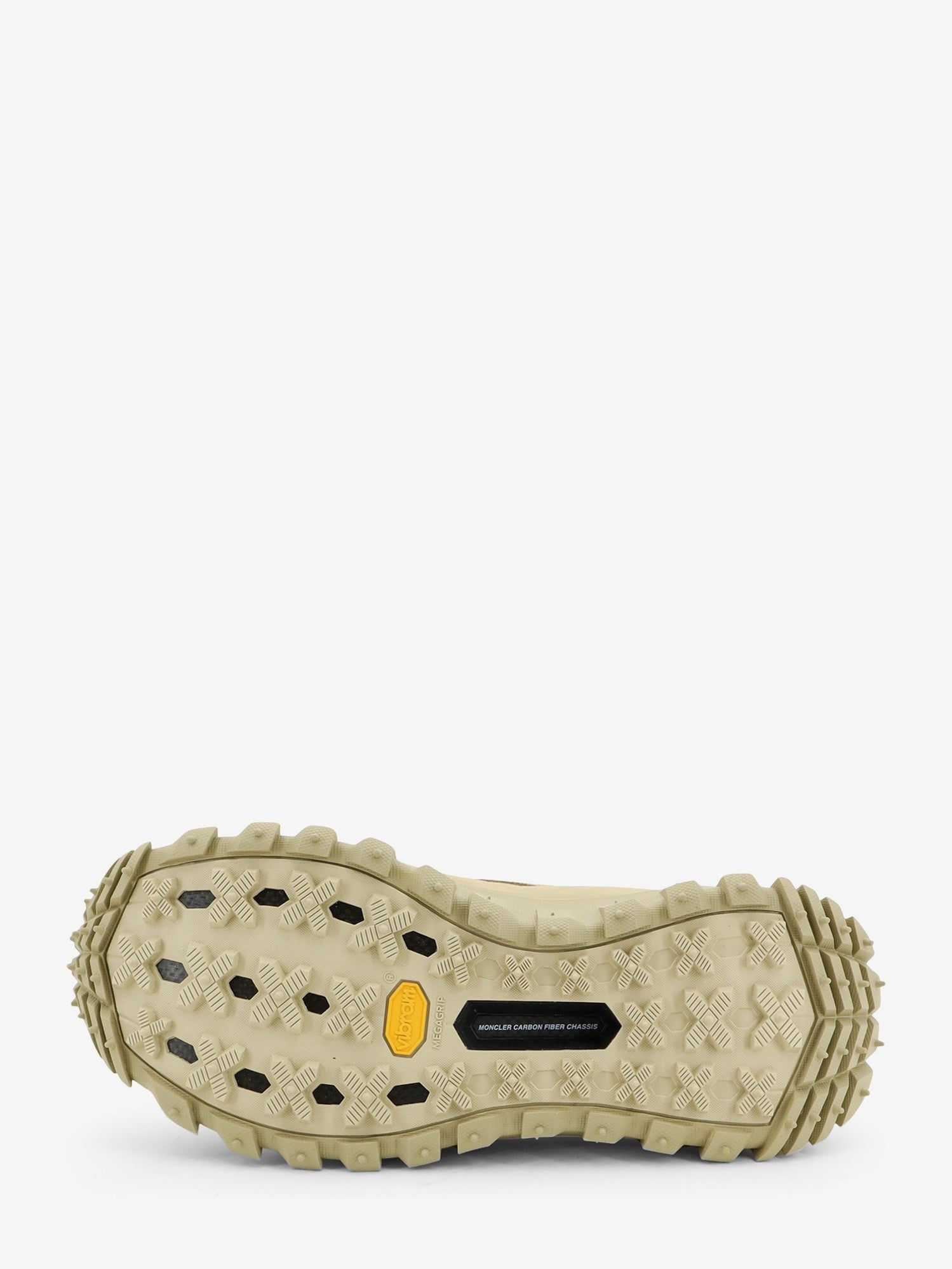 Moncler Men's Trailgrip Apex Craft Gtx Mesh and Suede Sneakers Beige