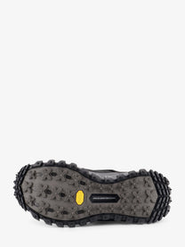 Moncler Men's Trailgrip Gtx Nylon and Leather Sneakers Black