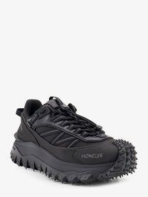 Moncler Men's Trailgrip Gtx Nylon and Leather Sneakers Black