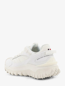 Moncler Men's Trailgrip Gtx Nylon and Leather Sneakers White