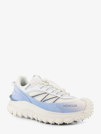 Moncler Men's Trailgrip Sneakers in Technical Fabric and Mesh White