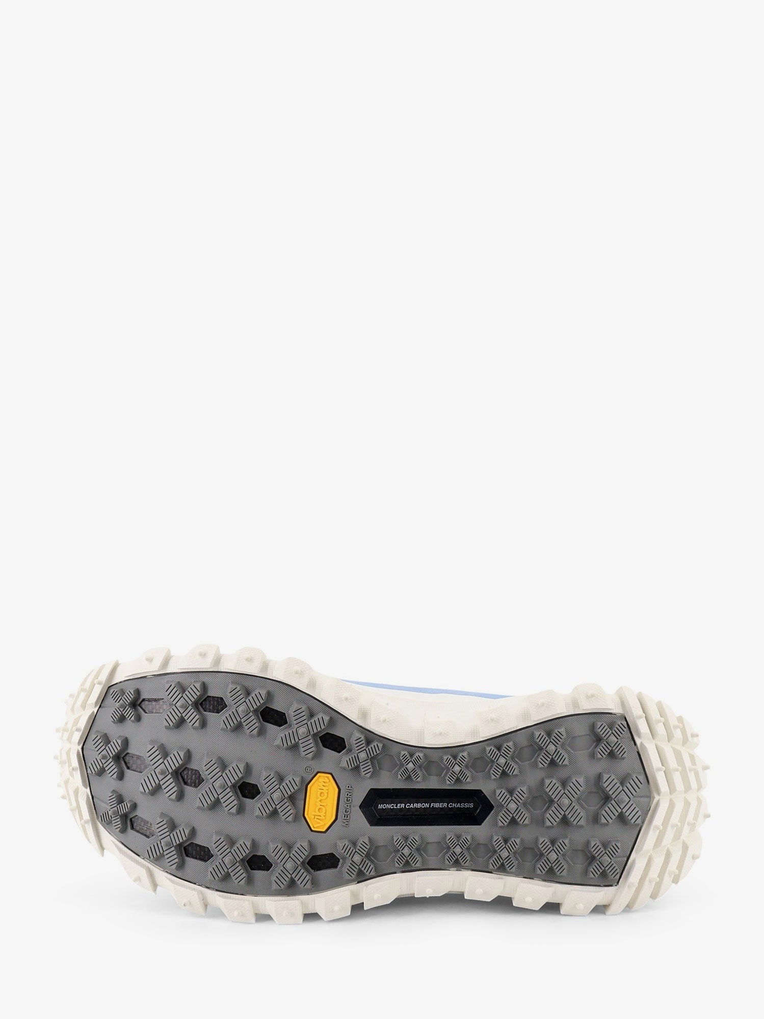 Moncler Men's Trailgrip Sneakers in Technical Fabric and Mesh White