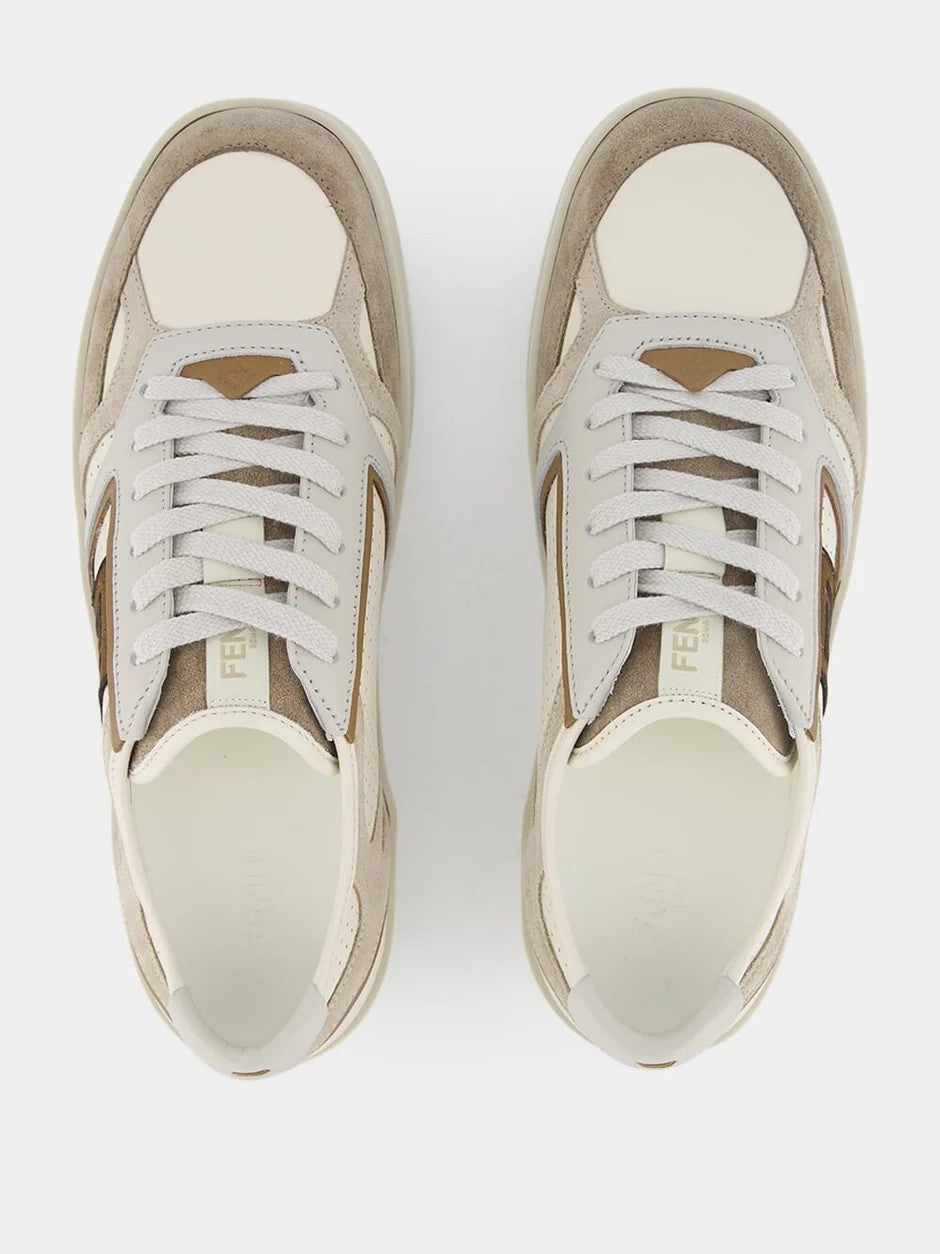 Fendi Man,Woman Trainers Fendi White, view 4