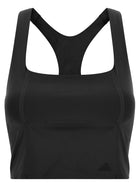 Adidas Statement Training Crop Top Adidas Entire Studios Black