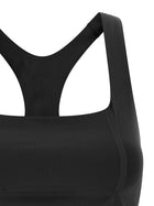 Adidas Statement Training Crop Top Adidas Entire Studios Black, view 3