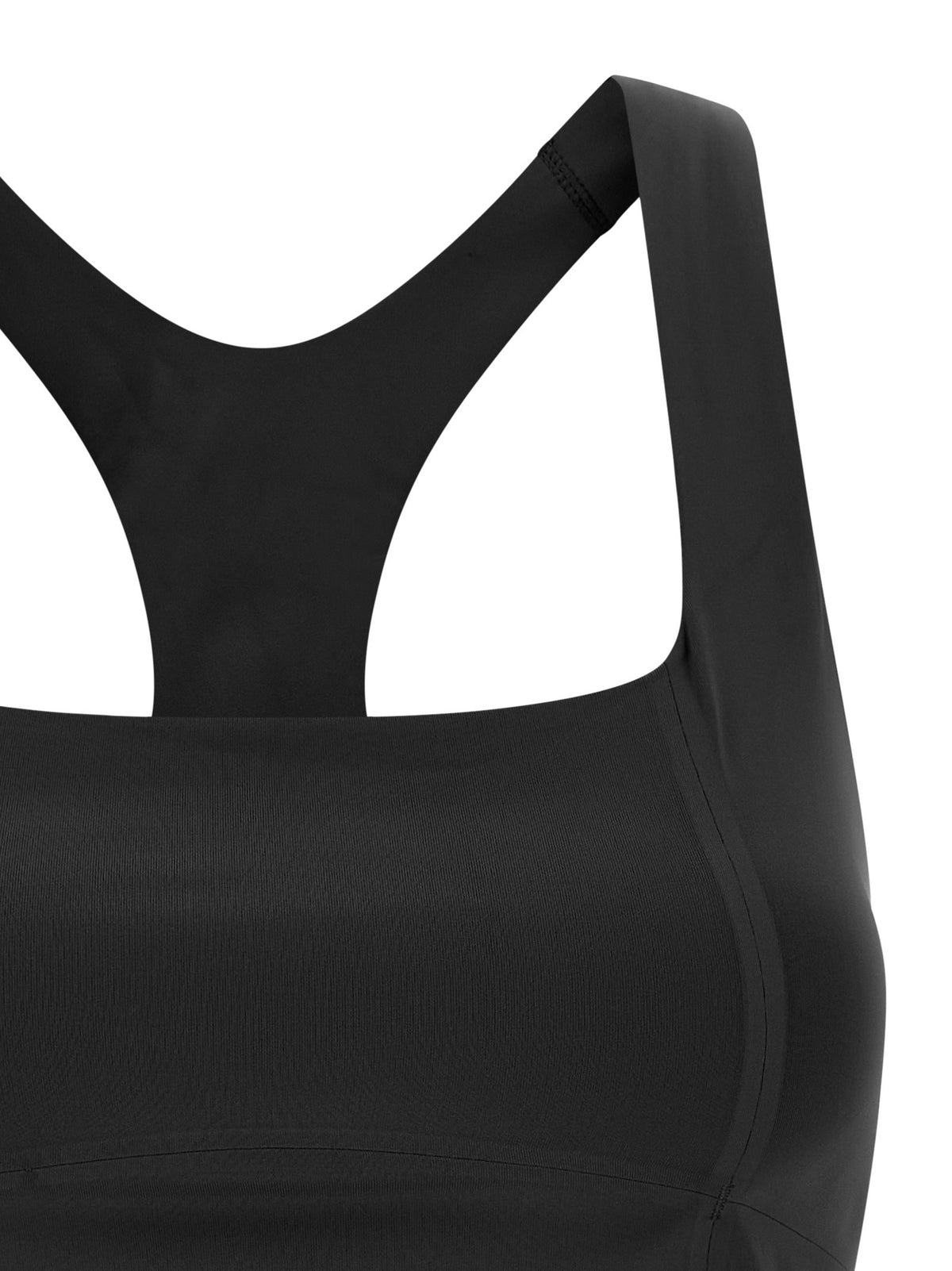 Adidas Statement Training Crop Top Adidas Entire Studios Black, view 3